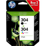 HP ������ Inkjet No.304 2-Pack - (3JB05AE)