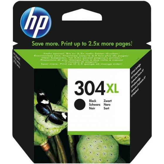 HP ������ Inkjet No.304XL Black - (N9K08AE)