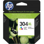 HP ������ Inkjet No.304XL Tri-colour - (N9K07AE)