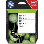 HP ������ Inkjet No.364 Combo 4-Pack C/M/Y/K - (N9J73AE)