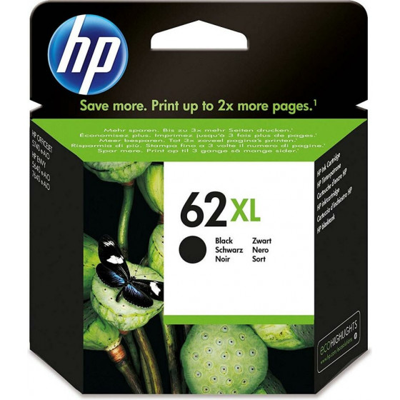 HP ������ Inkjet No.62XL Black - (C2P05AE)