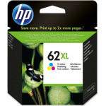 HP ������ Inkjet No.62XL Tri-Colour - (C2P07AE)