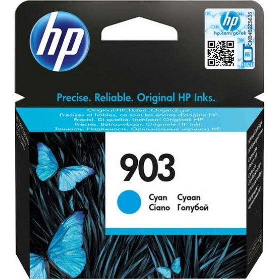 HP ������ Inkjet No.903 Cyan - (T6L87AE)