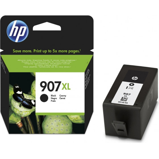 HP ������ Inkjet No.907XL Black - (T6M19AE)