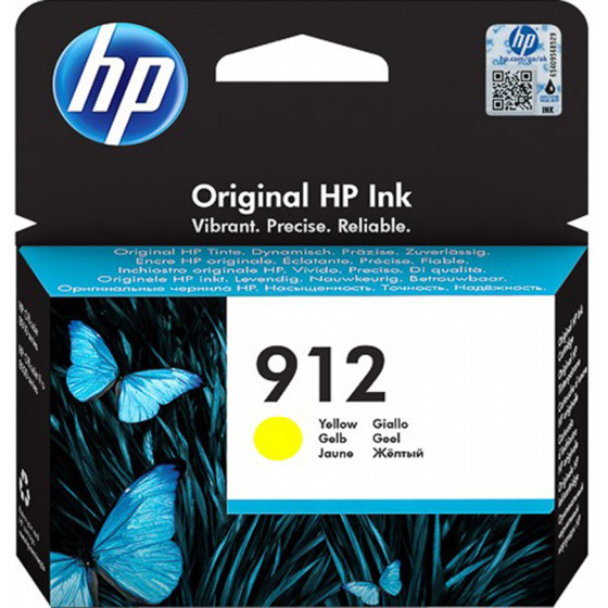 HP ������ Inkjet No.912 Yellow - (3YL79AE)