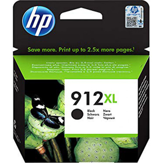 HP ������ Inkjet No.912XL Black - (3YL84AE)