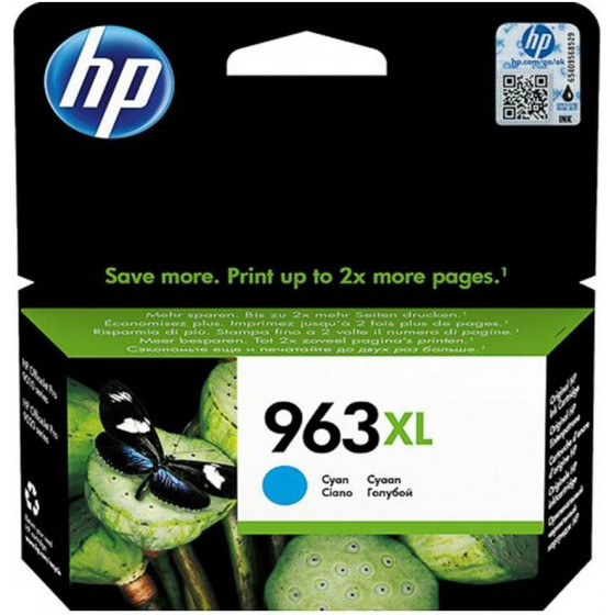 HP ������ Inkjet No.963XL HC Cyan - (3JA27AE)