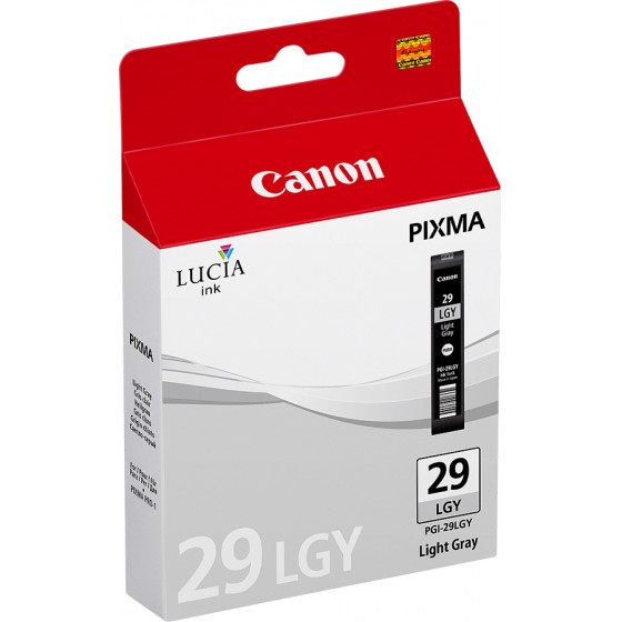 Canon ������ Inkjet PGI-29LGY Light Grey - (4872B001)