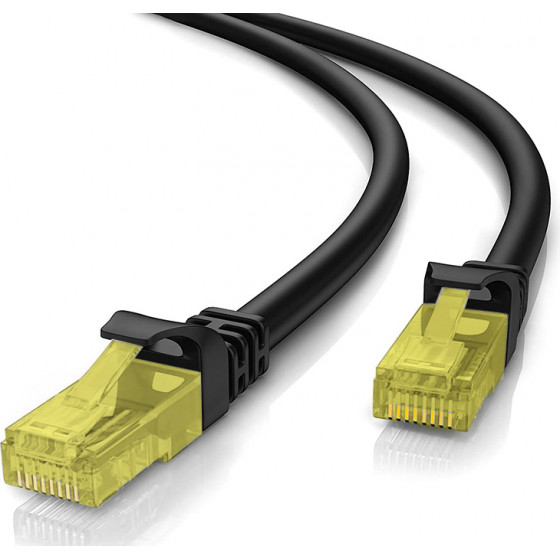 Powertech ������� U/UTP Cat 5e CCA 26AWG 0.4mm 1m ����� - (CAB-N213)