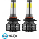 GloboStar HB4 9006 K9 Line KIT ������� �������� ����������� & �������� 3rd Generation Can-Bus Series LED CREE CXB COB 100W 14000lm DC 9-32V ��������� IP66 ����� ����� 6000K - (82050)