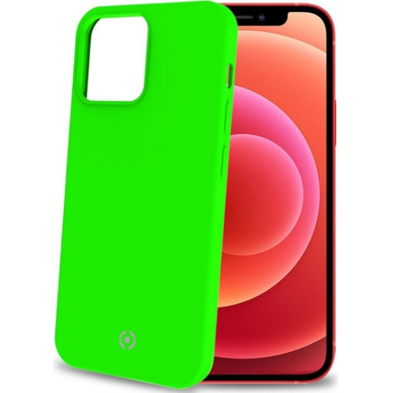 Celly Cromo Fluo Iphone 13 Green Backcover - (CROMO1007GNF)