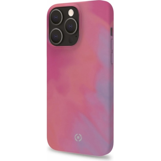 Celly Watercolor Iphone 13 Pro Max Pink Backcover - (WATERCOL1009PK)