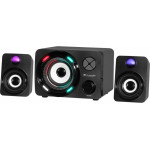 Defender 2.1 Stereo Portable Bluetooth Speaker G11 11w Black Light/BT/FM/USB/LED/MIC - (65011)