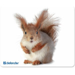 Defender Mousepad Silk 230x190x1.6mm (Squirrel) - (50706-02)