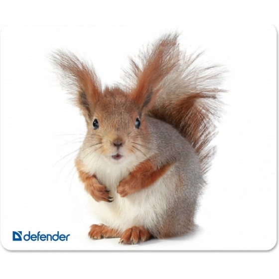 Defender Mousepad Silk 230x190x1.6mm (Squirrel) - (50706-02)