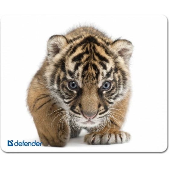 Defender Mousepad Silk 230x190x1.6mm (Tiger) - (50706-05)