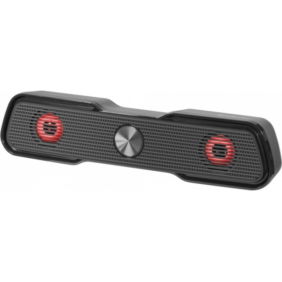 Defender Soundbar Z1 6w Led Stereo Speakers Black - (65001)