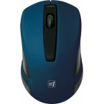 Defender Wireless Mm-605 Optical Mouse 1200dpi Blue - (52606)