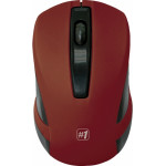 Defender Wireless Mm-605 Optical Mouse 1200dpi Red - (52605)