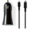 Nedis Car Charger 1.67 A / 2.22 A / 3.0A USB-C Lightning 8-Pin - (CCPDL20W111BK)