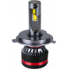 GloboStar H4 HL Line KIT ������� �������� ����������� & �������� 3rd Generation Can-Bus Extreme Series LED CREE CXB COB 100W 24000lm DC 9-32V ��������� IP67 ����� ����� 6000K - (82082)