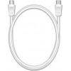 MediaRange Coax Plug/Coax Socket, 75 Ohm, 1.5M, White - (MRCS162)
