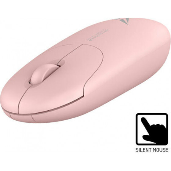 Alcatroz Silent Rechargeable Airmouse L6 Chroma Peach - (AML6SP)