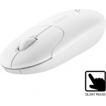 Alcatroz Silent Rechargeable Airmouse L6 Chroma White - (AML6SW)