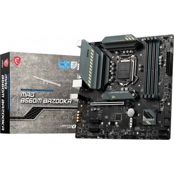 MSI MAG B560M Bazooka - (7D18-003R)