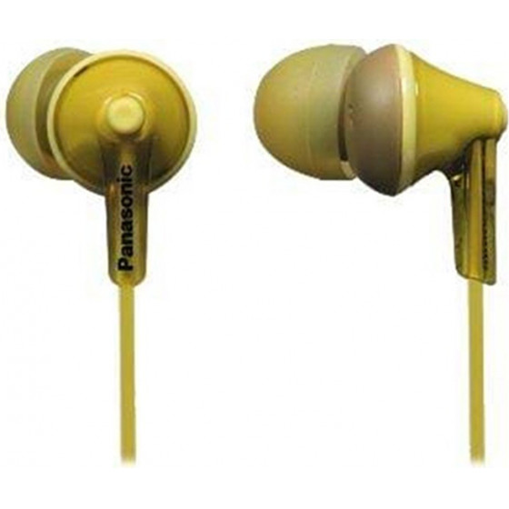 Panasonic RP-HJE125 Yellow Headphones - (RPHJE125EY)