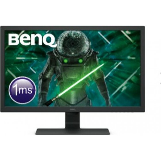 BenQ GL2480 FHD Gaming PC Monitor 24 Black, Zero Pixel - (9H.LHXLB.QBE)