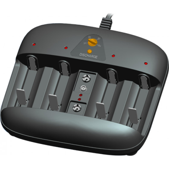 Minwa MW-AA02V-6U ��������� ��������� AA/AAA/C/D/9V �� 4 �������