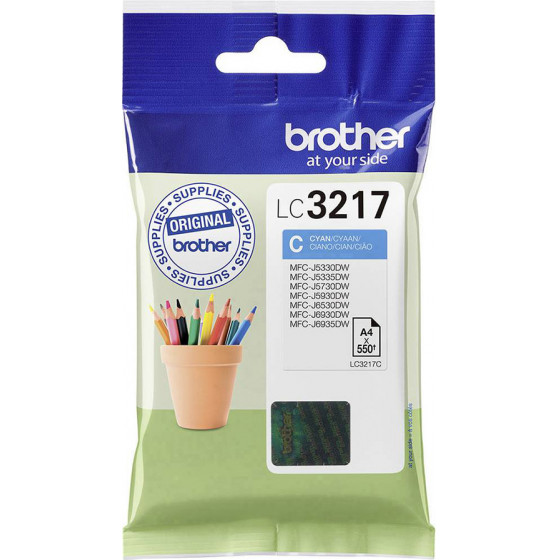 Brother ������ Inkjet LC-3217C Cyan - (LC3217C)