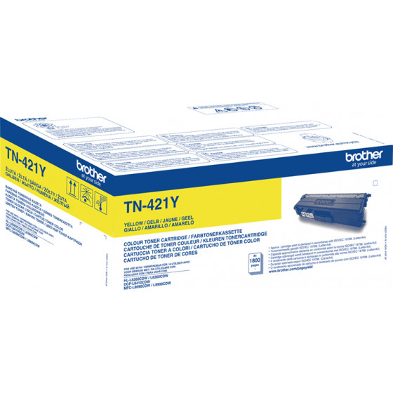Toner Brother TN-421Y Yellow - (TN421Y)