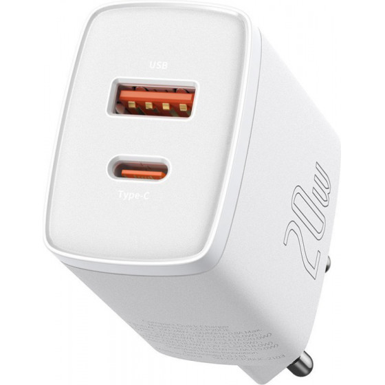 Baseus ��������� ������ USB & USB Type-C QC3.0 20W ������ - (CCXJ-B02)