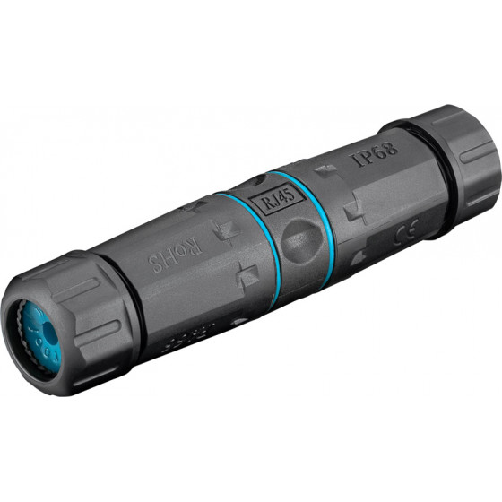 Goobay ���������� ��������� RJ45 Cat 6A IP68, ����� - (44416)