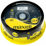 Maxell CD-R 700MB/80min 52x speed Cake 25 - (628522-40-TE)