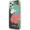 Guess Faceplate Case Flower N1 Iphone 12 Pro Max Black Backcover - (GUHCP12LIMLFL1)