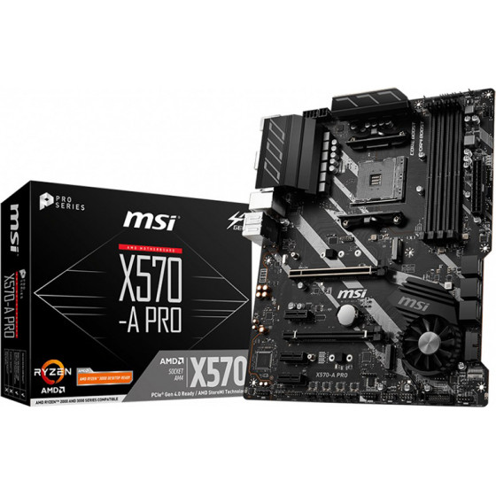 MSI X570-A PRO (AM4) (7C37-020R) - (7C37-003R)