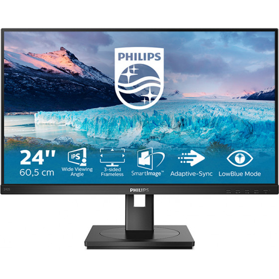 PHILIPS S Line Led Ergonomic Monitor 24 with speakers - (242S1AE)