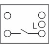 DeLock module ��������� Easy 45 ����� 1-pole 1-way ������ - (81359)