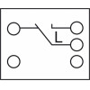 DeLock module ��������� Easy 45 ����� 1-pole 2-way ������ - (81362)