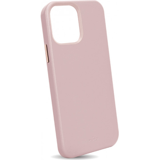 Puro Cover leather look SKY ��� iPhone 13 Pro 6.1 ��� - (IPC13P61SKYROSE)