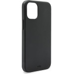 Puro Cover Silicon with microfiber inside ��� iPhone 13 Mini 5.4 - ����� - (IPC1354ICONBLK)