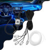 GloboStar Car Optic Fiber LED Kit Smart Bluetooth - �������� ��� ������� ���� ����������� DC 12V 10W �� Smart Bluetooth Controller & �������� APP ��������� IP65 ��������� RGB - (81843)
