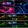 GloboStar Car Optic Fiber LED Kit Smart Bluetooth - �������� ��� ������� ���� ����������� DC 12V 10W �� Smart Bluetooth Controller & �������� APP ��������� IP65 ��������� RGB - (81843)