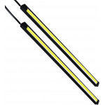 GloboStar ��� 2 ������ ���������� DRL LED CREE COB 6W 600lm 120� DC 12V ���������� IP65 ����� ����� 6000K - (81721)