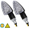 GloboStar ��� 2 x ���� ������������ Universal Triangle LED Diode 5W DC 12V ��������� ��������� IP65 - (81751)