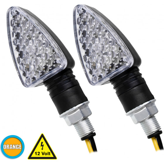 GloboStar ��� 2 x ���� ������������ Universal Triangle LED Diode 5W DC 12V ��������� ��������� IP65 - (81751)