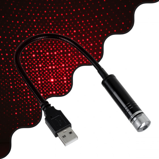 GloboStar ������������ ��������� ������� ������������ ��� PARTY Disco LASER DC 5V �� ������� ����������� USB ������� IP20 �1.4 x �1.4 x �27cm - (81846)
